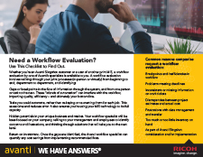Workflow Evaluation Checklist