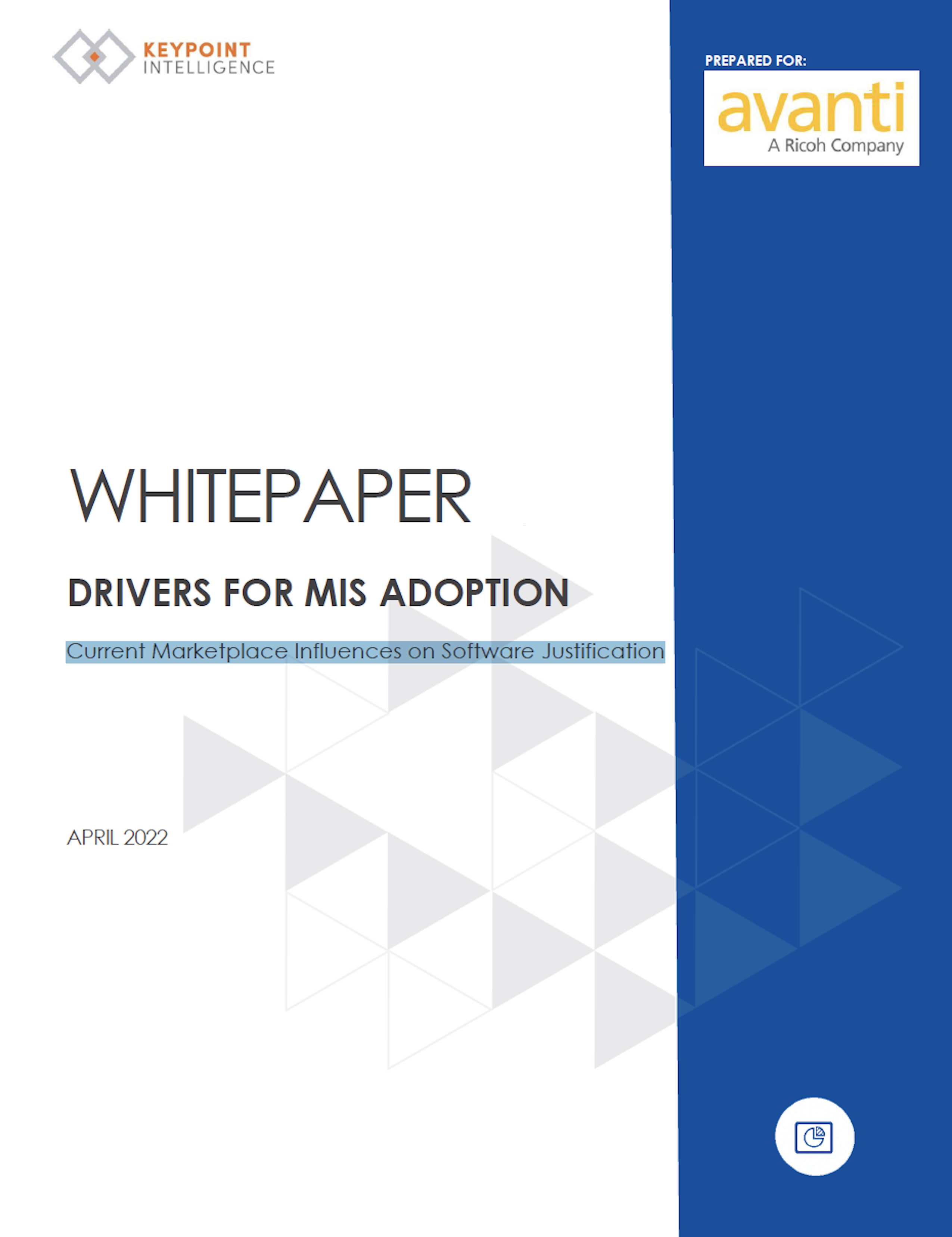 Drivers for MIS Adoption Whitepaper cover